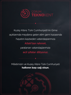 Girne’deki Gemi Kazasında Hayatını Kaybedenleri Rahmetle Anıyoruz