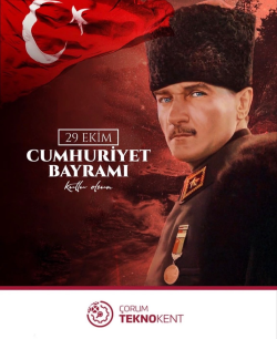 Cumhuriyetimizin 103. Yılı Kutlu Olsun!